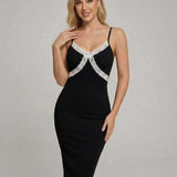 Vestido Midi Celeste