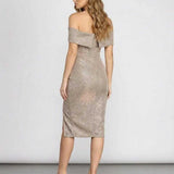 Vestido Midi Celeste
