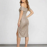 Vestido Midi Celeste
