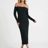 Vestido Midi Celeste