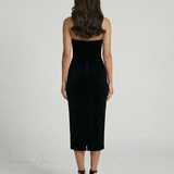 Vestido Midi Celeste