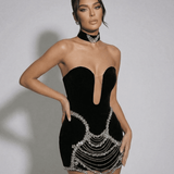 Vestido Mini Celeste