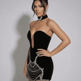 Vestido Mini Celeste