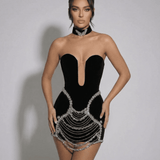 Vestido Mini Celeste
