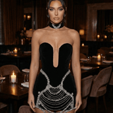 Vestido Mini Celeste