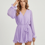 Vestido Mini Celeste