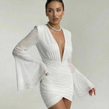 Vestido Mini Celeste