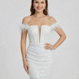 Vestido Mini Celeste