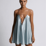 Vestido Mini Celeste