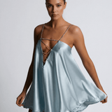 Vestido Mini Celeste