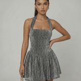 Vestido Mini Celeste