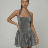 Vestido Mini Celeste