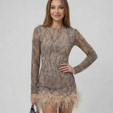 Vestido Mini Celeste