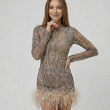 Vestido Mini Celeste