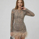 Vestido Mini Celeste