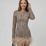 Vestido Mini Celeste