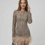 Vestido Mini Celeste