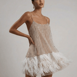 Vestido Mini Celeste