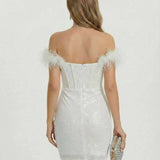 Vestido Mini Celeste