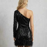 Vestido Mini Celeste