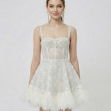 Vestido Mini Celeste