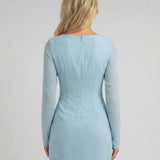 Vestido Mini Celeste