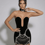 Vestido Mini Celeste