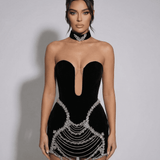 Vestido Mini Celeste