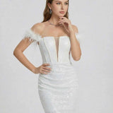 Vestido Mini Celeste