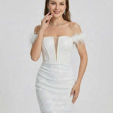 Vestido Mini Celeste