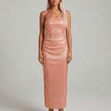 Vestido Largo Champagne