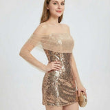 Vestido Mini Champagne