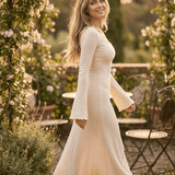 Vestido Maxi Elara Marfil