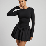 Vestido Mini Elara Negro
