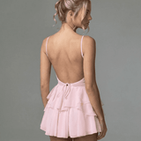 Vestido Mini Isolde Rosa