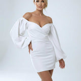 Vestido Mini Marfil
