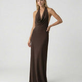 Vestido Maxi Mocha