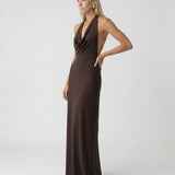 Vestido Maxi Mocha