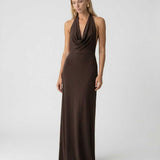 Vestido Maxi Mocha
