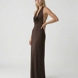 Vestido Maxi Mocha