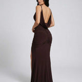 Vestido Maxi Mocha
