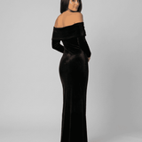 Vestido Maxi Noctura Negro