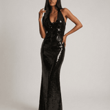 Vestido Maxi Noiré Negro