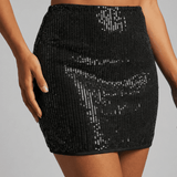 Mini Falda Noiré Negra