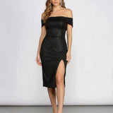 Vestido Midi Noirelle