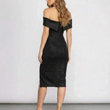 Vestido Midi Noirelle