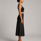 Falda Midi Noirelle Negra