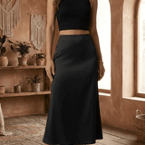 Falda Midi Noirelle Negra