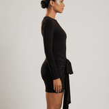 Vestido Mini de Ónix Negro