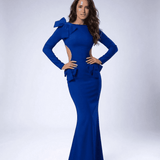 Vestido Maxi Azul Orion